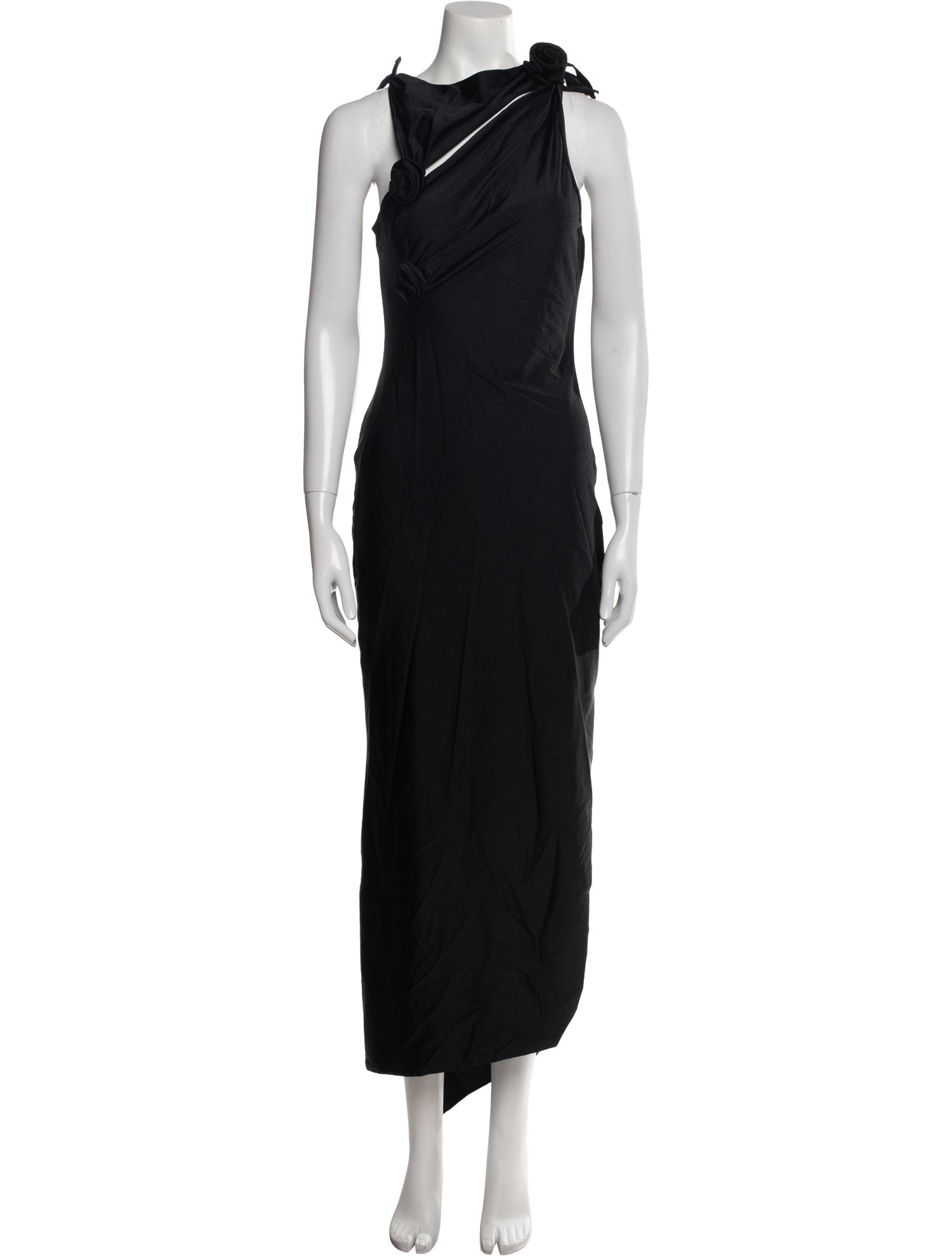 Coperni One-Shoulder Long Dress