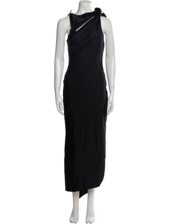 Coperni One-Shoulder Long Dress