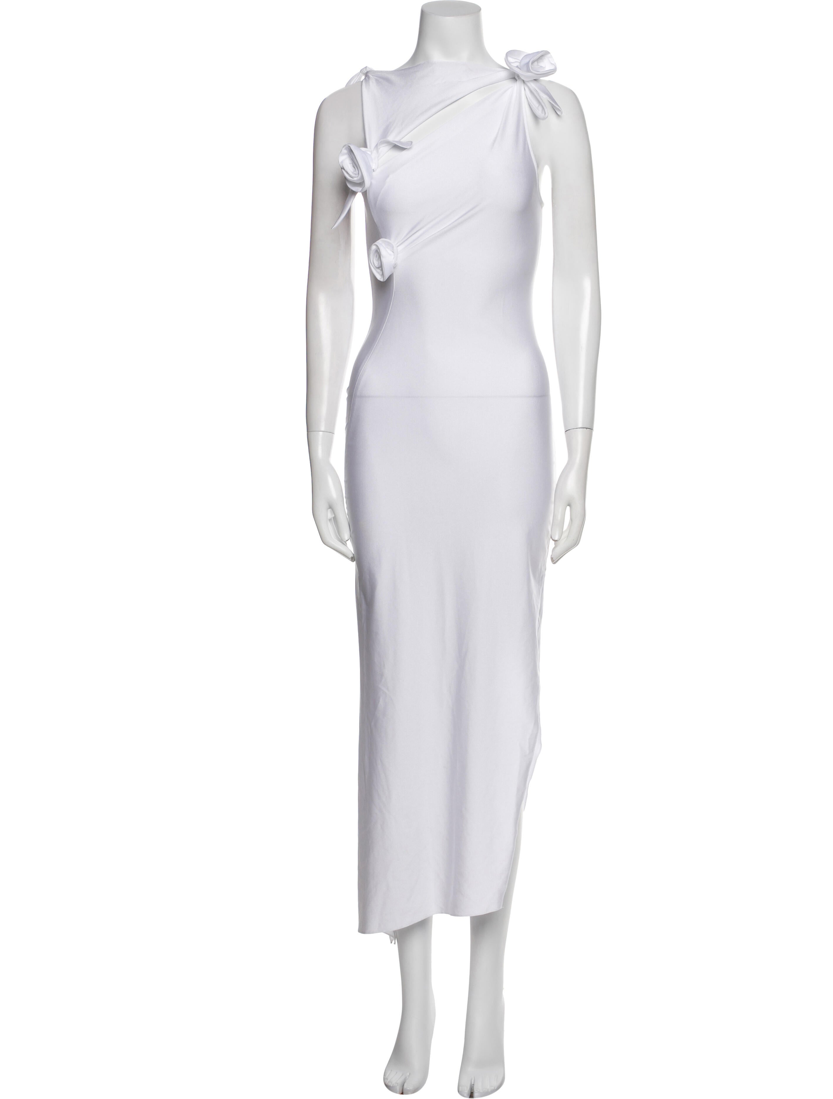 Coperni One-Shoulder Long Dress