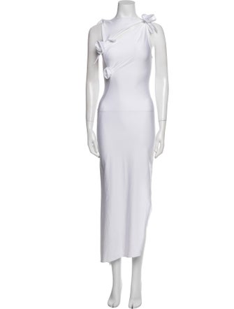 Coperni One-Shoulder Long Dress