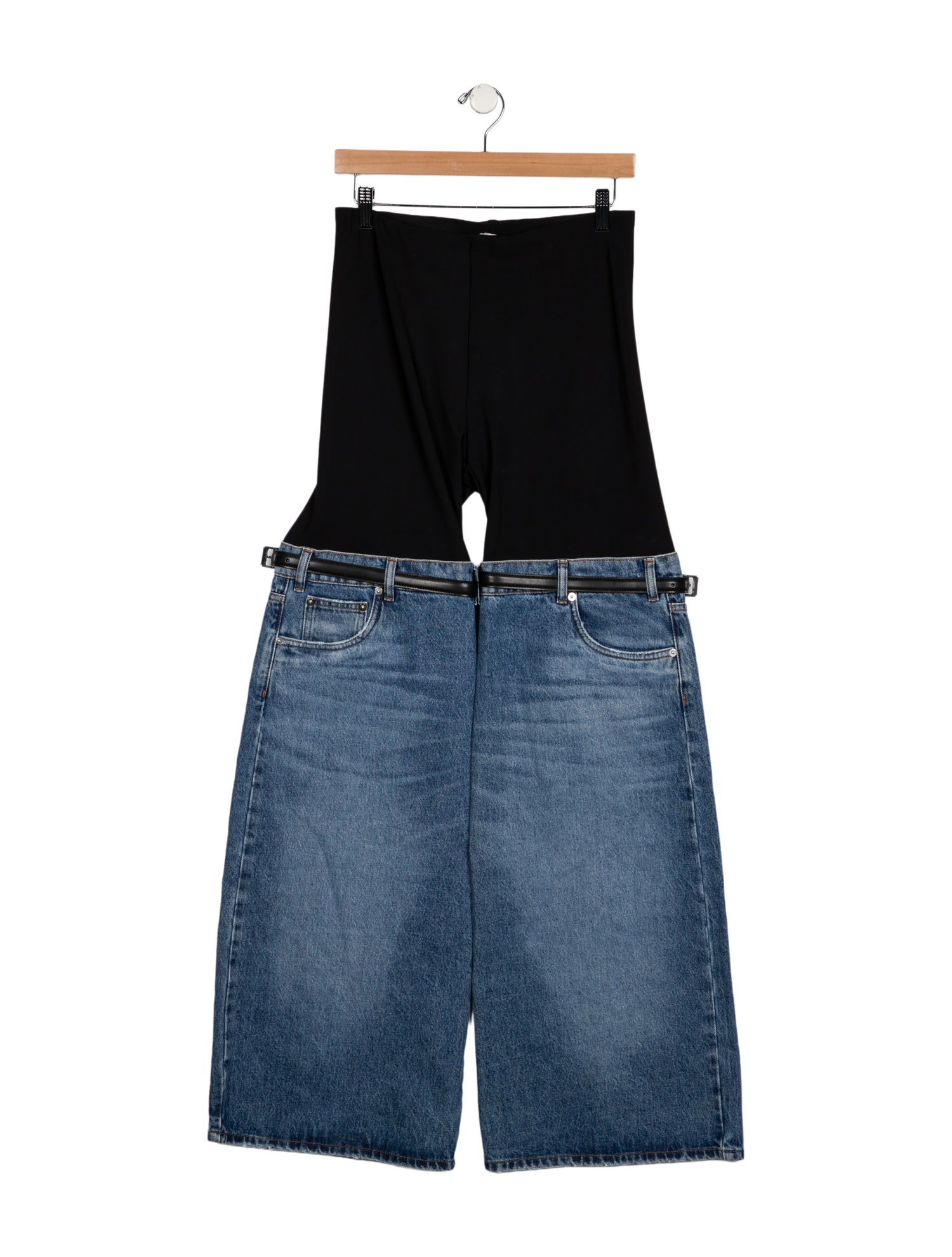 Coperni High-Rise Wide Leg Jeans