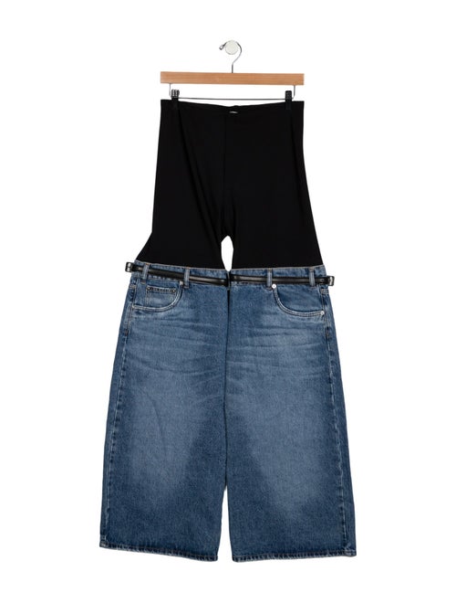 Coperni High-Rise Wide Leg Jeans