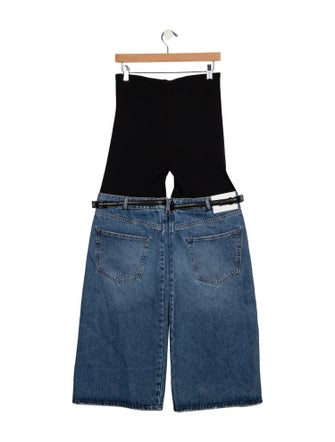 Coperni High-Rise Wide Leg Jeans