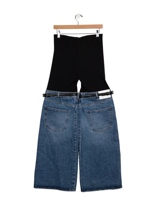 Coperni High-Rise Wide Leg Jeans