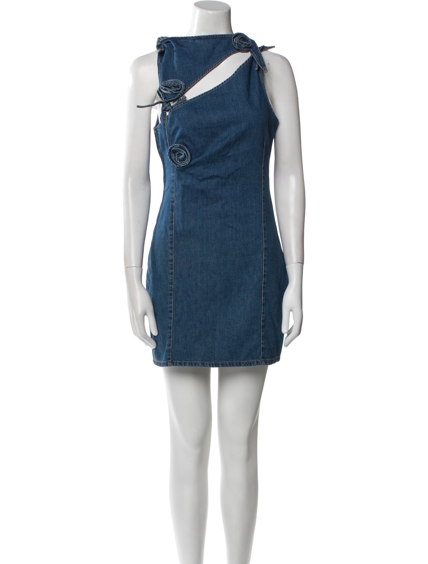 Coperni Crew Neck Mini Dress