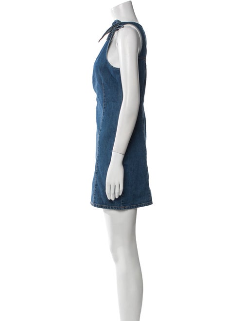 Coperni Crew Neck Mini Dress