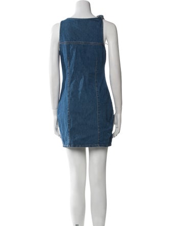 Coperni Crew Neck Mini Dress