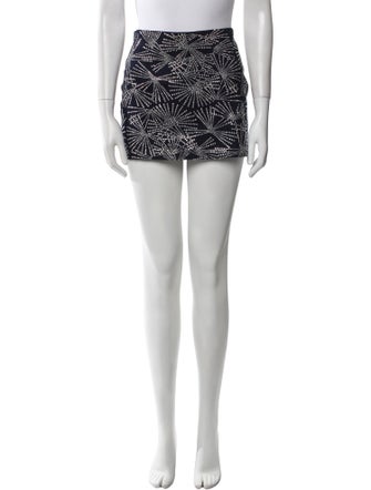 Coperni Crystal Embellishments Mini Skirt