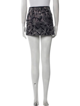 Coperni Crystal Embellishments Mini Skirt
