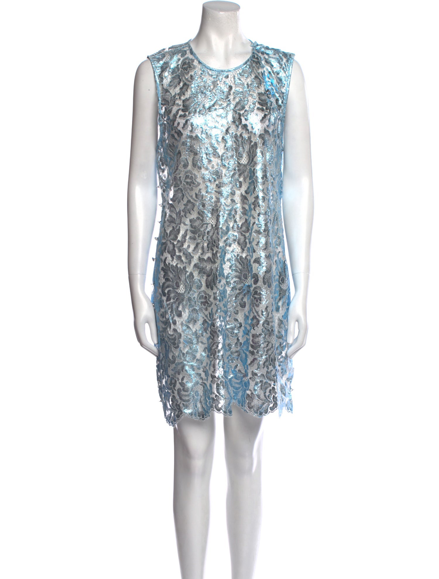 Coperni Crew Neck Mini Dress