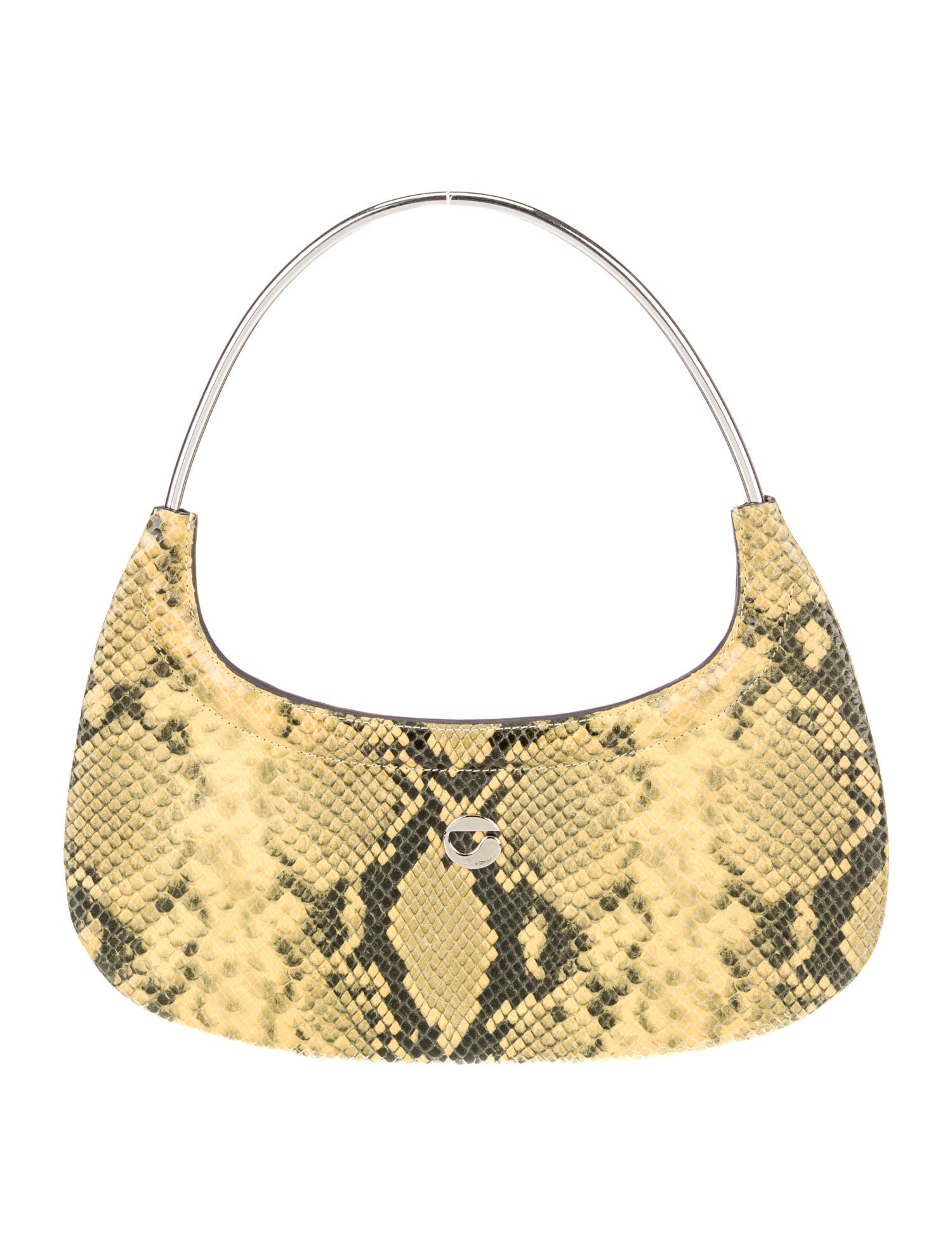 Coperni Snakeskin Top Handle Bag