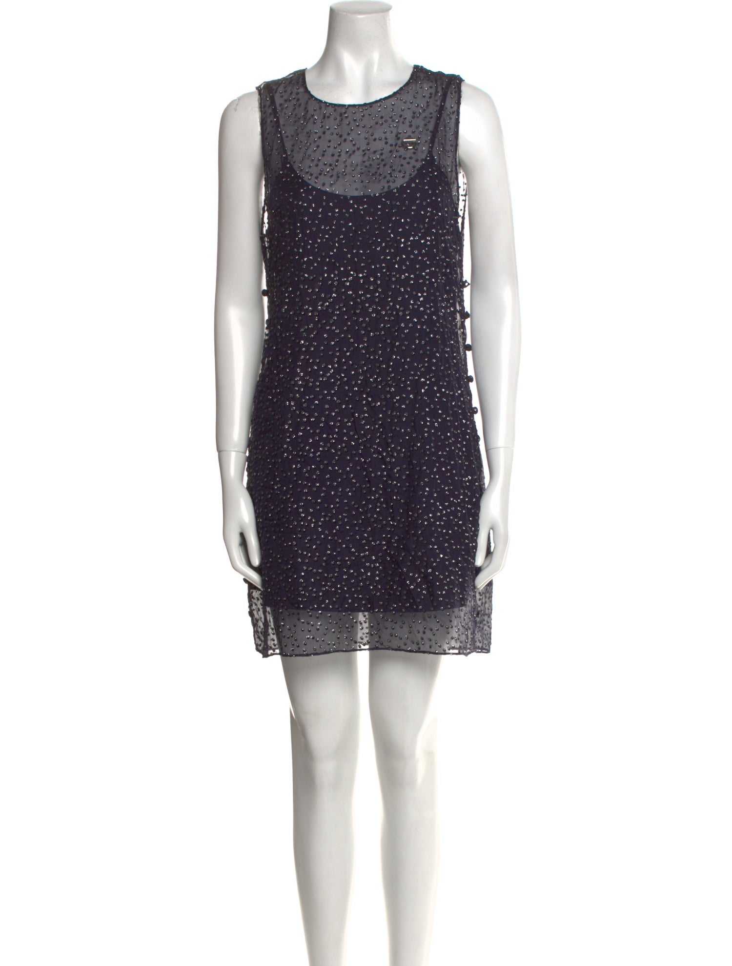 Coperni Silk Mini Dress