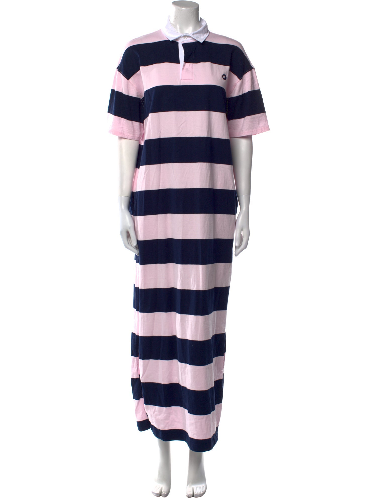 Coperni Striped Long Dress