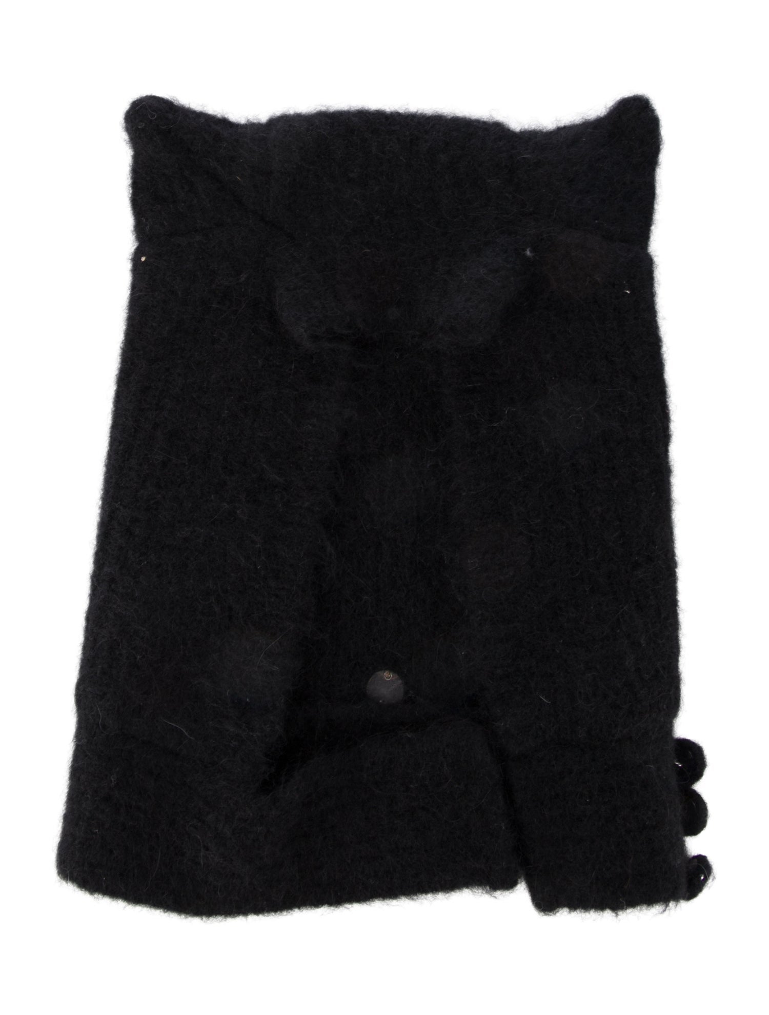 Coperni Wool-Blend Signature Horn Balaclava