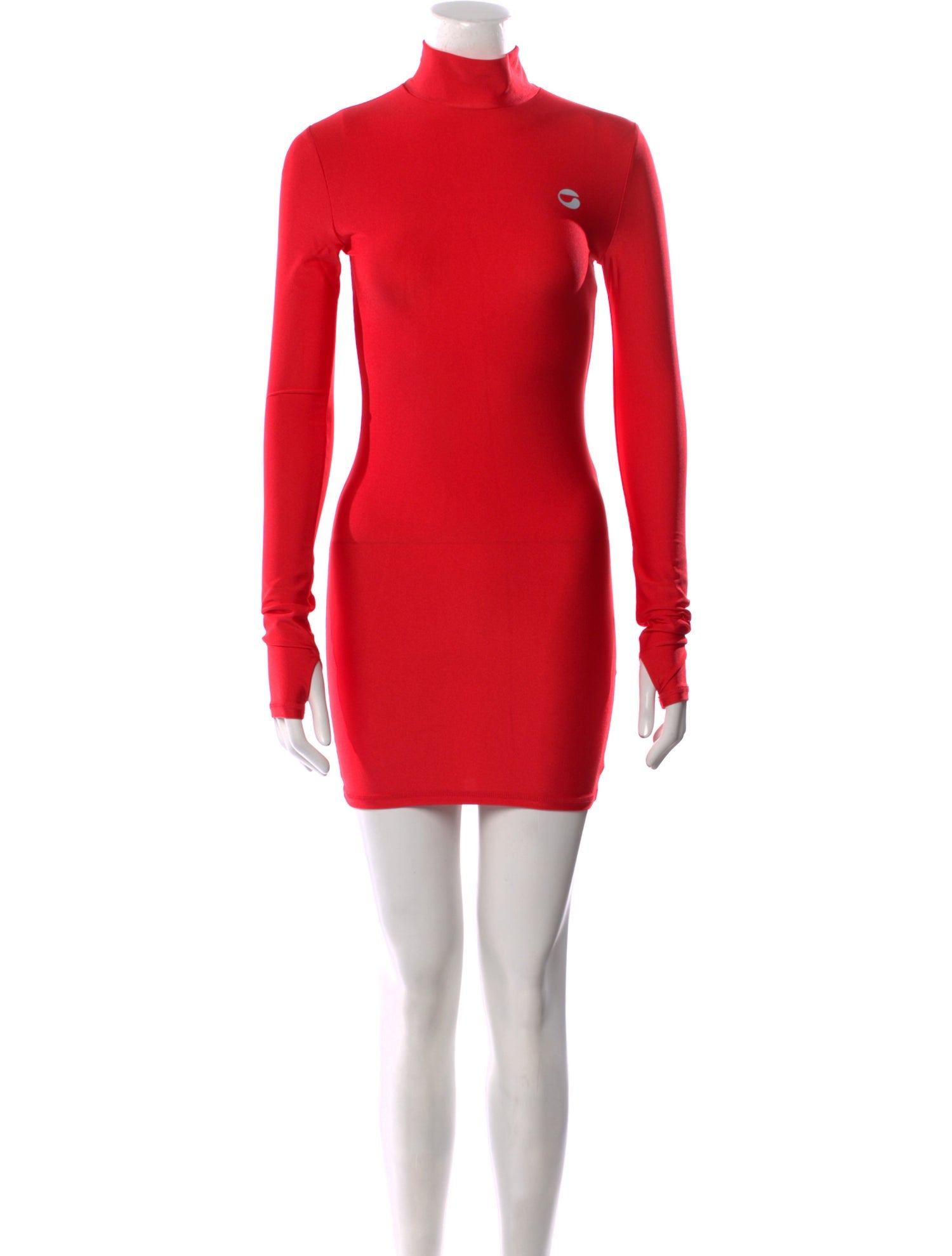 Coperni Turtleneck Mini Dress