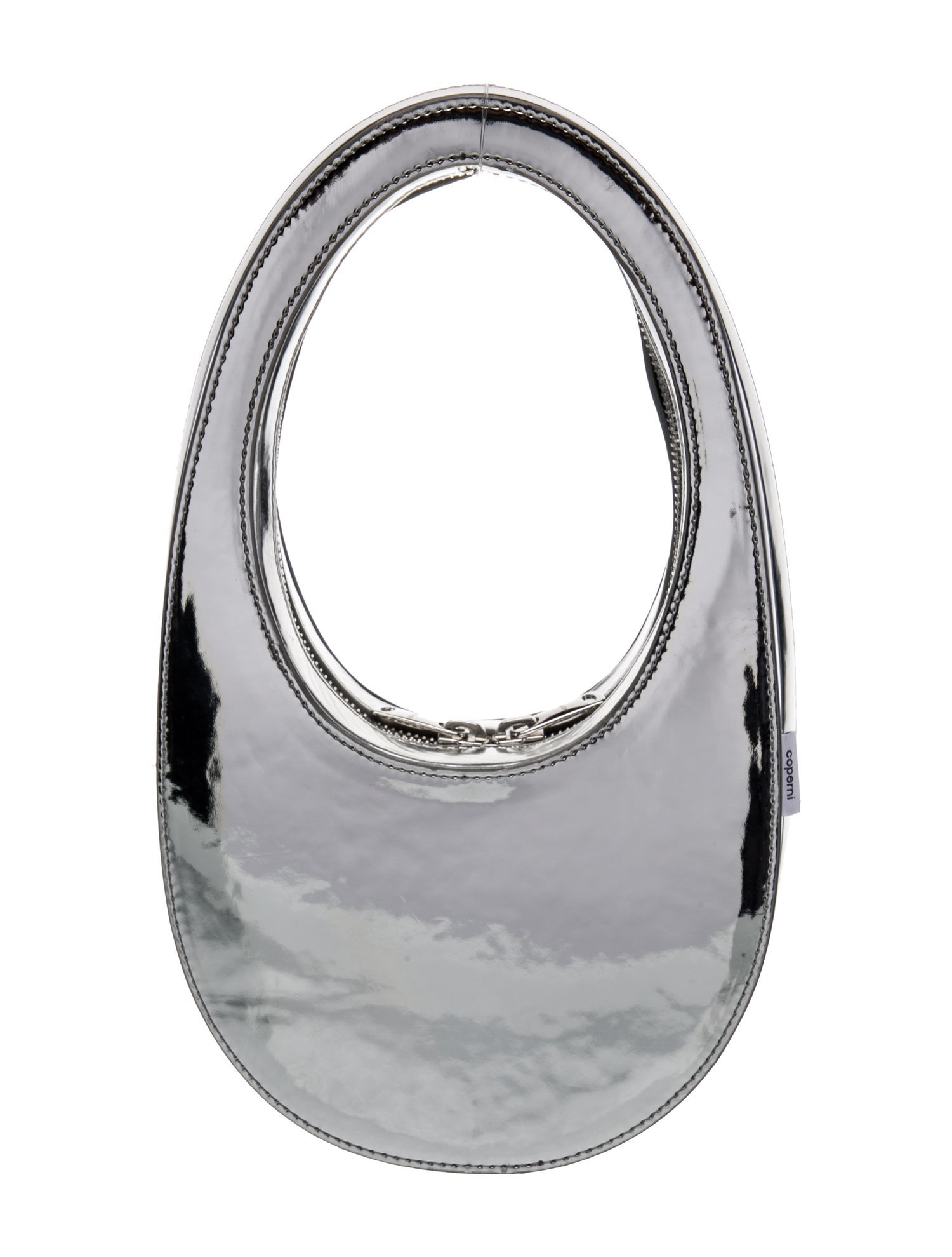 Coperni Patent Leather Top Handle Bag