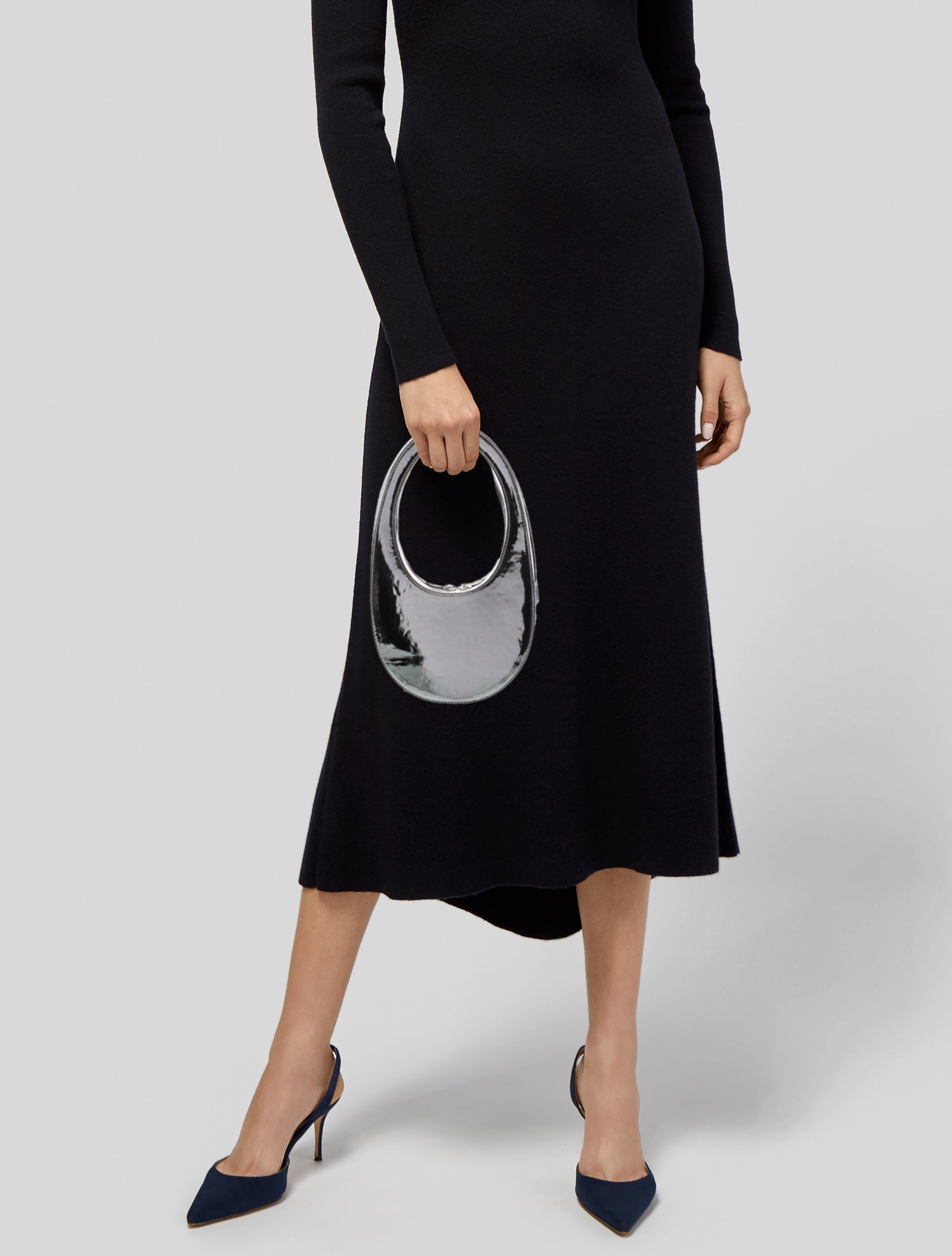 Coperni Patent Leather Top Handle Bag