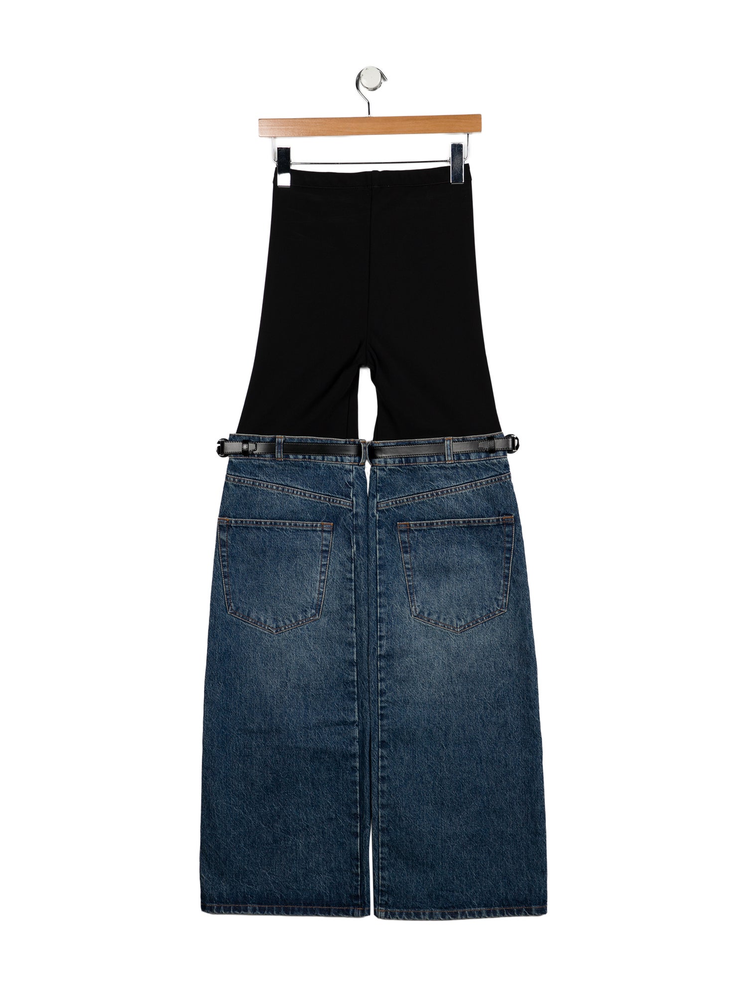 Coperni Mid-Rise Wide Leg Jeans