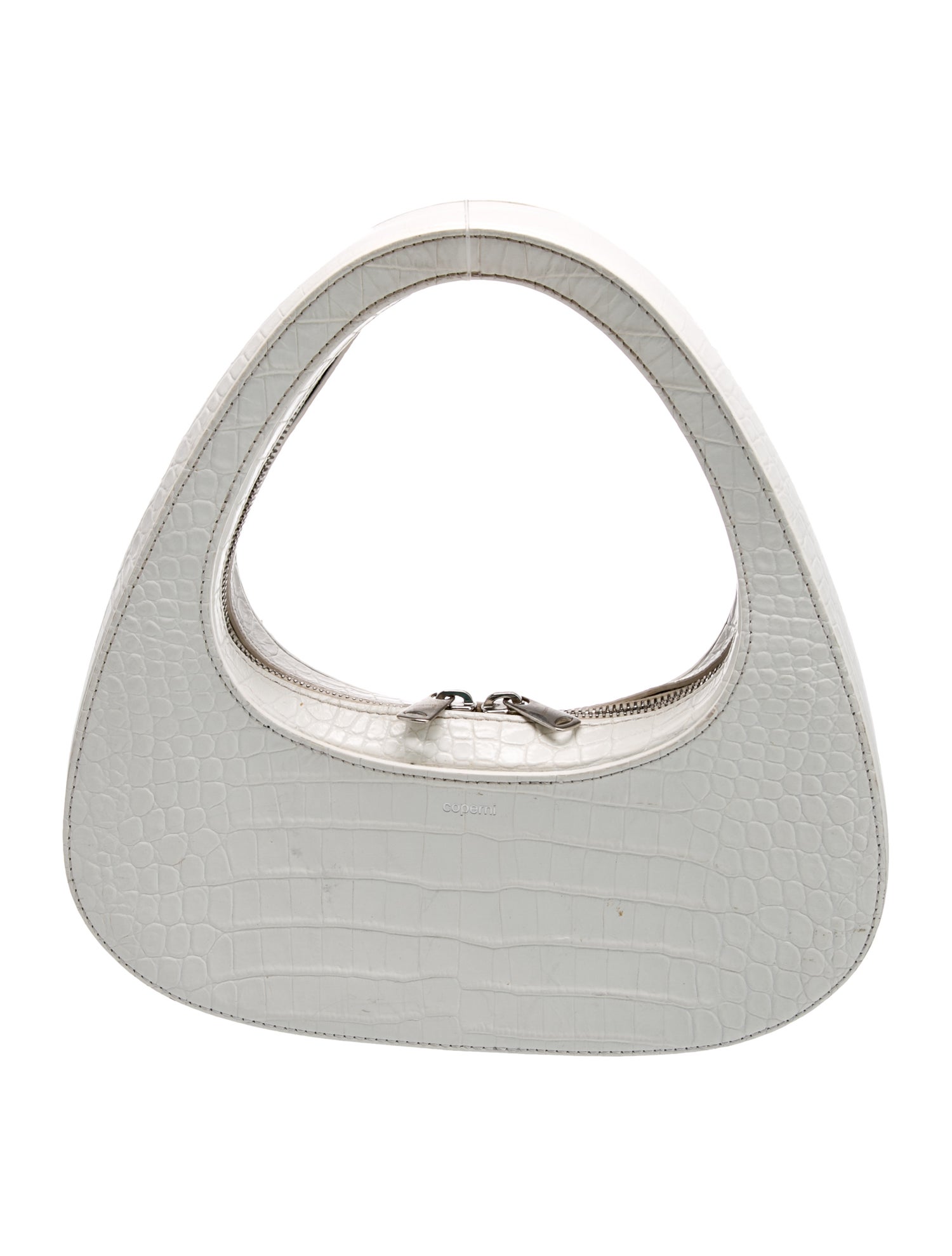 Coperni Embossed Leather Top Handle Bag