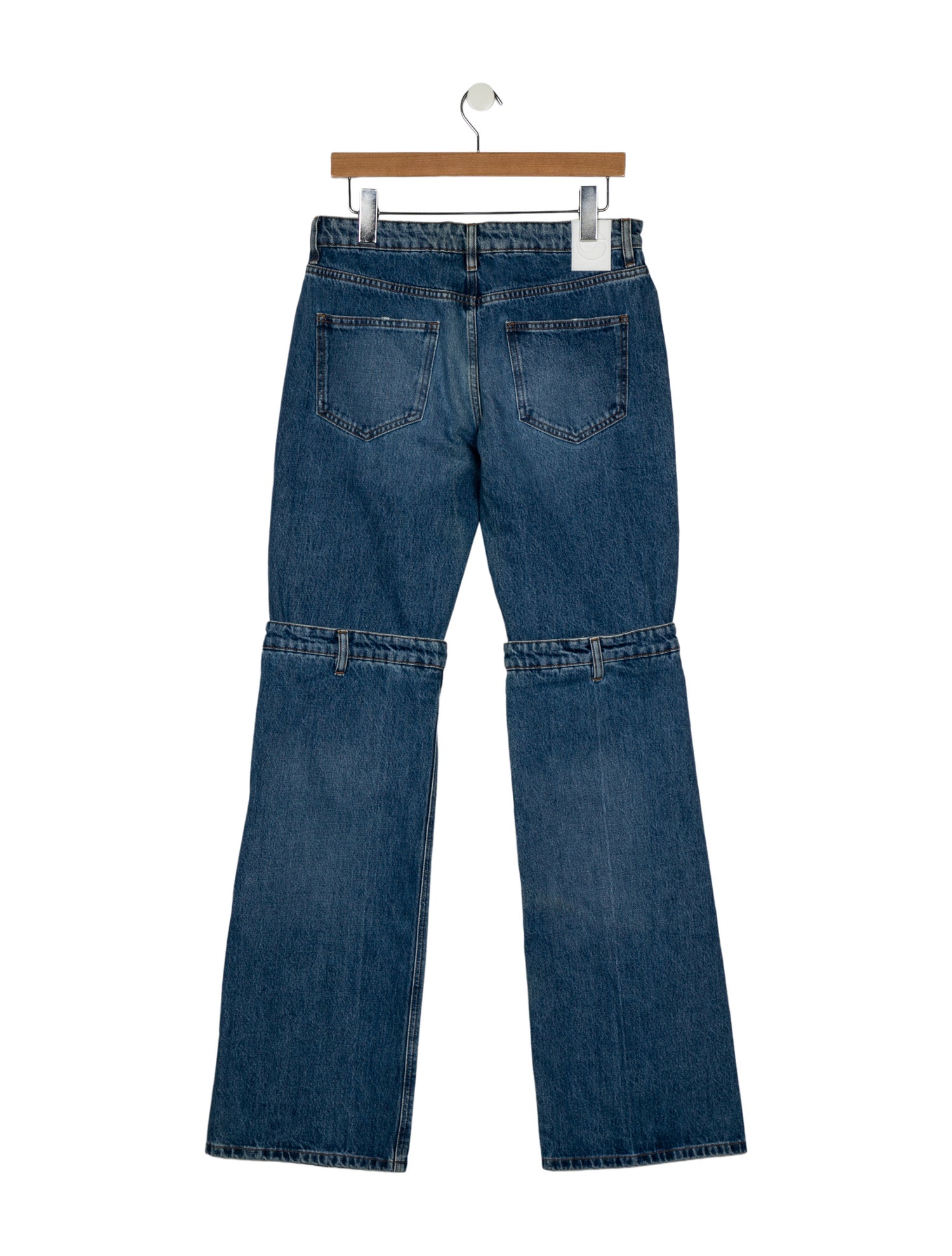 Coperni Mid-Rise Wide Leg Jeans w/ Tags