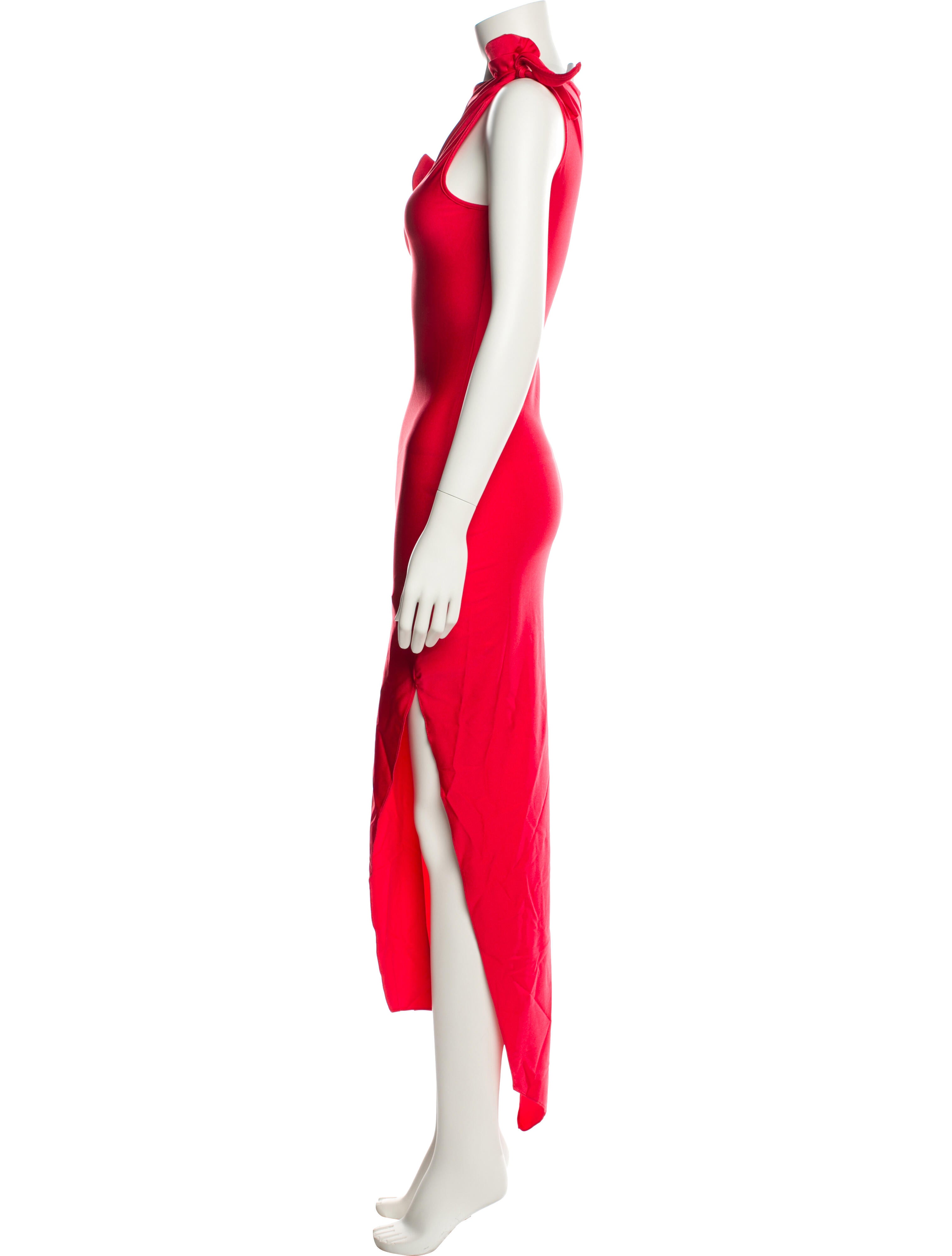 Coperni Bateau Neckline Long Dress