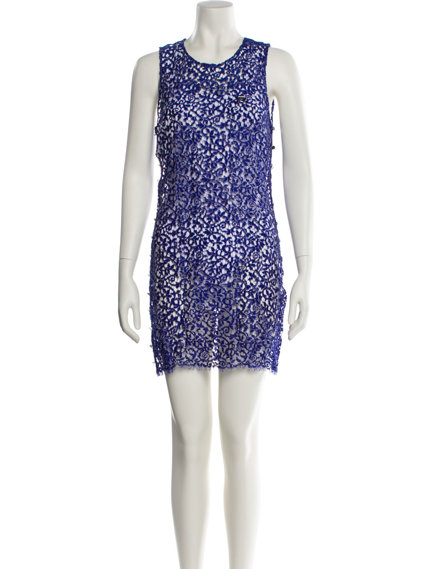 Coperni Crew Neck Mini Dress