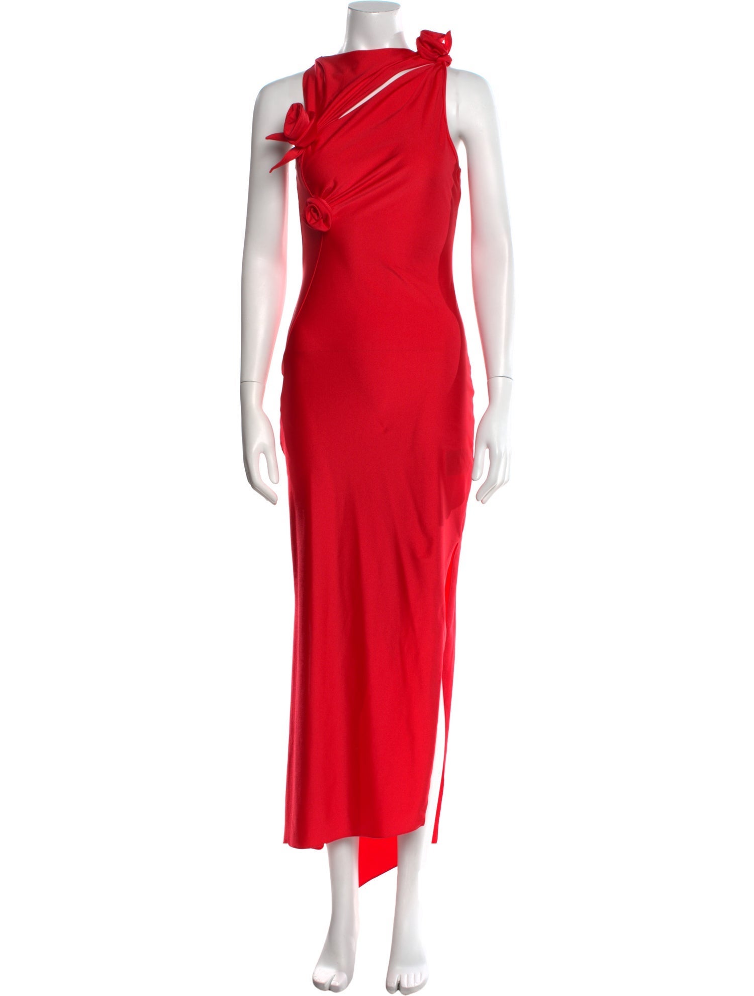 Coperni Cowl Neck Long Dress