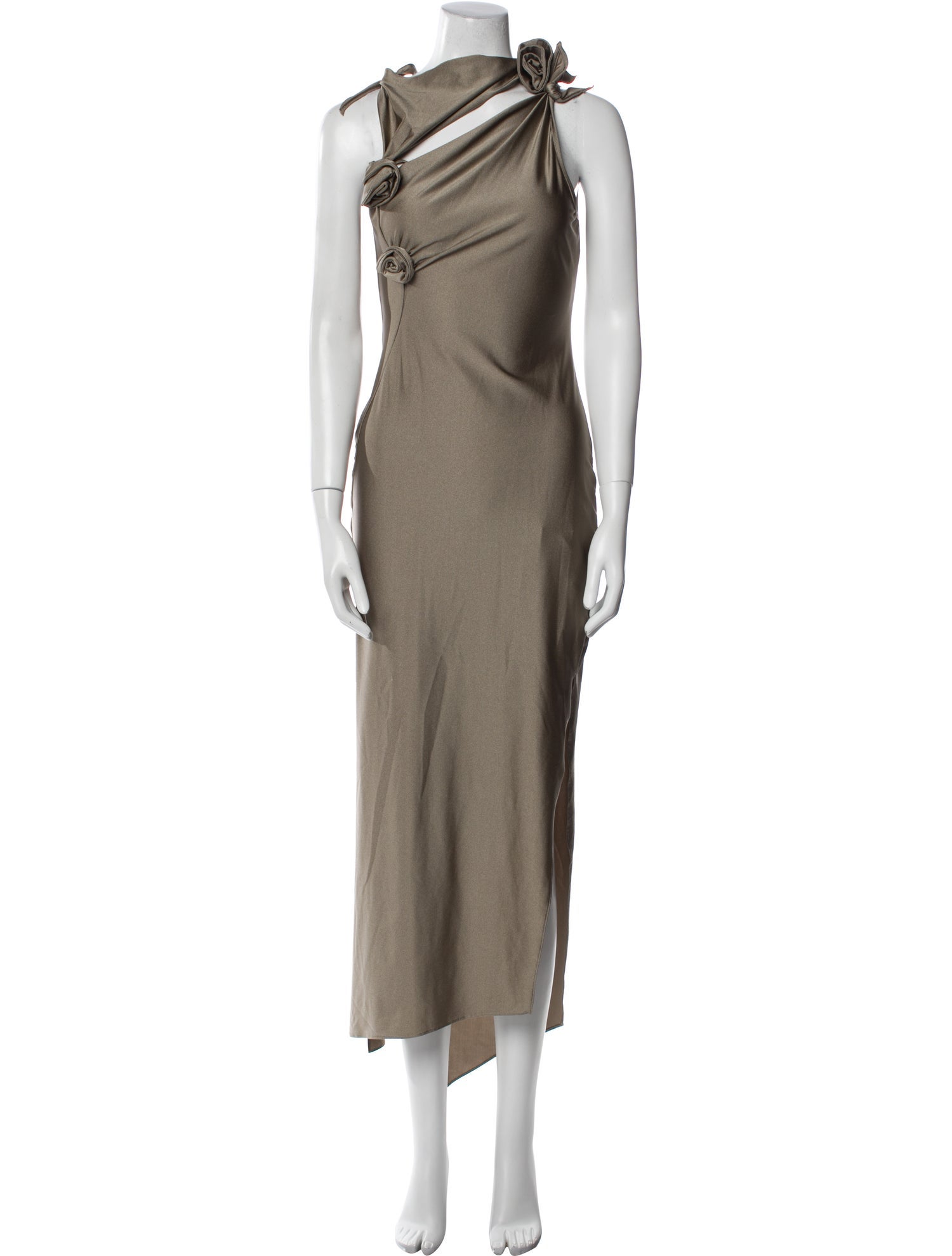 Coperni Cowl Neck Long Dress