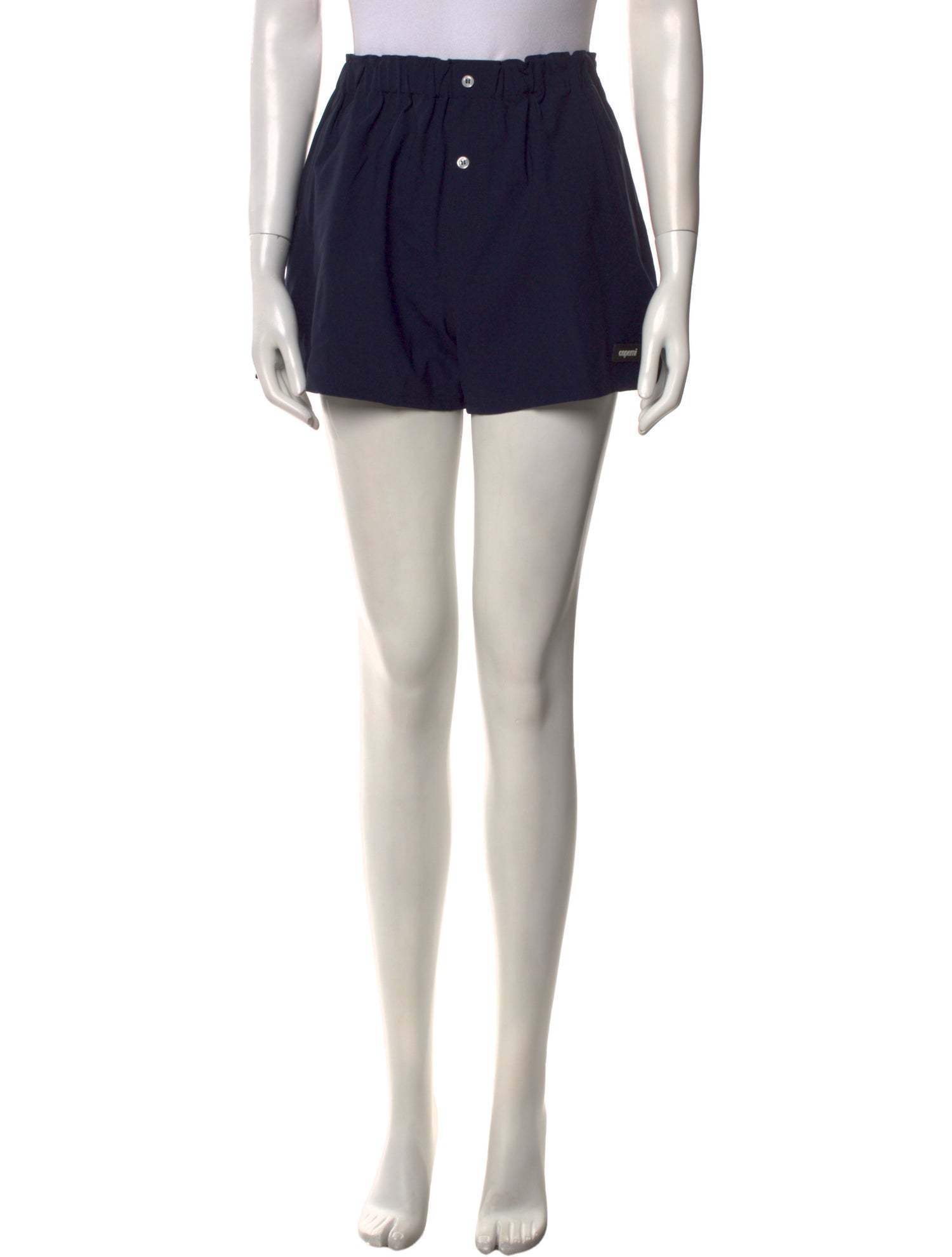 Coperni Virgin Wool Mini Shorts
