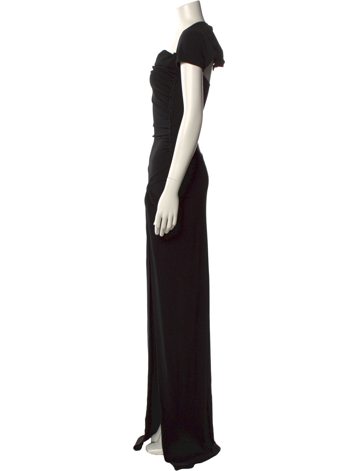 Coperni Square Neckline Long Dress