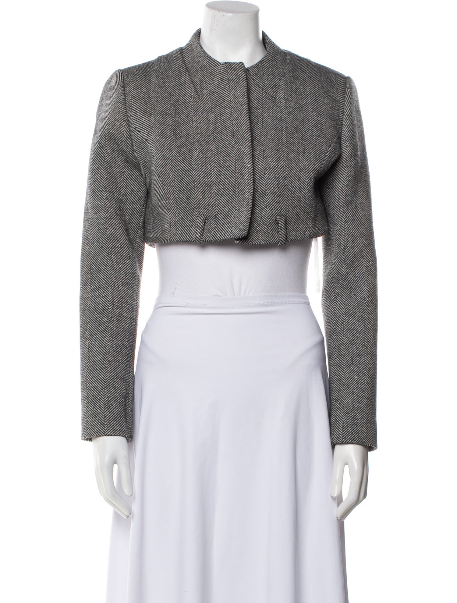 Coperni Wool Striped Bolero