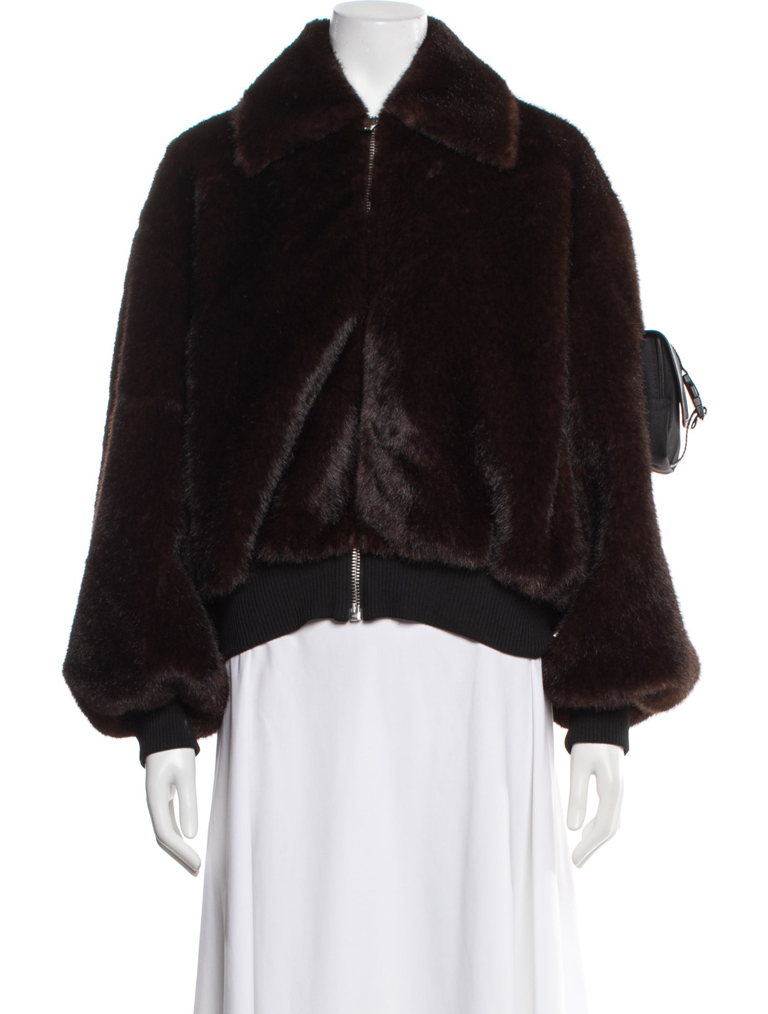 Coperni Chinchilla Faux Fur Jacket w/ Tags