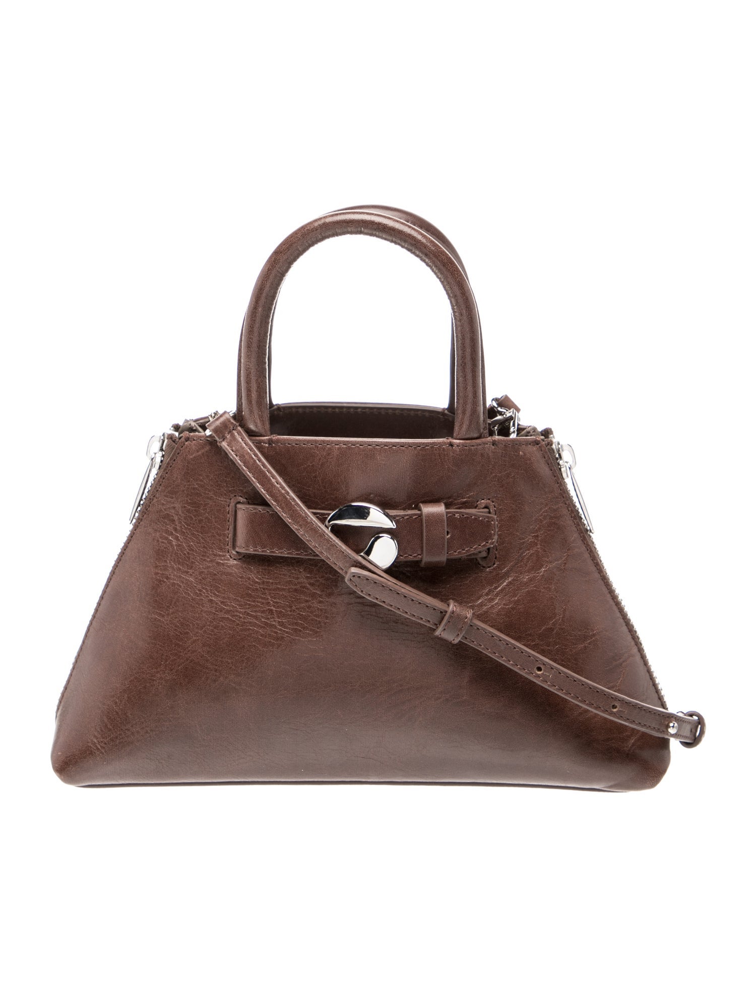 Coperni Leather Top Handle Bag