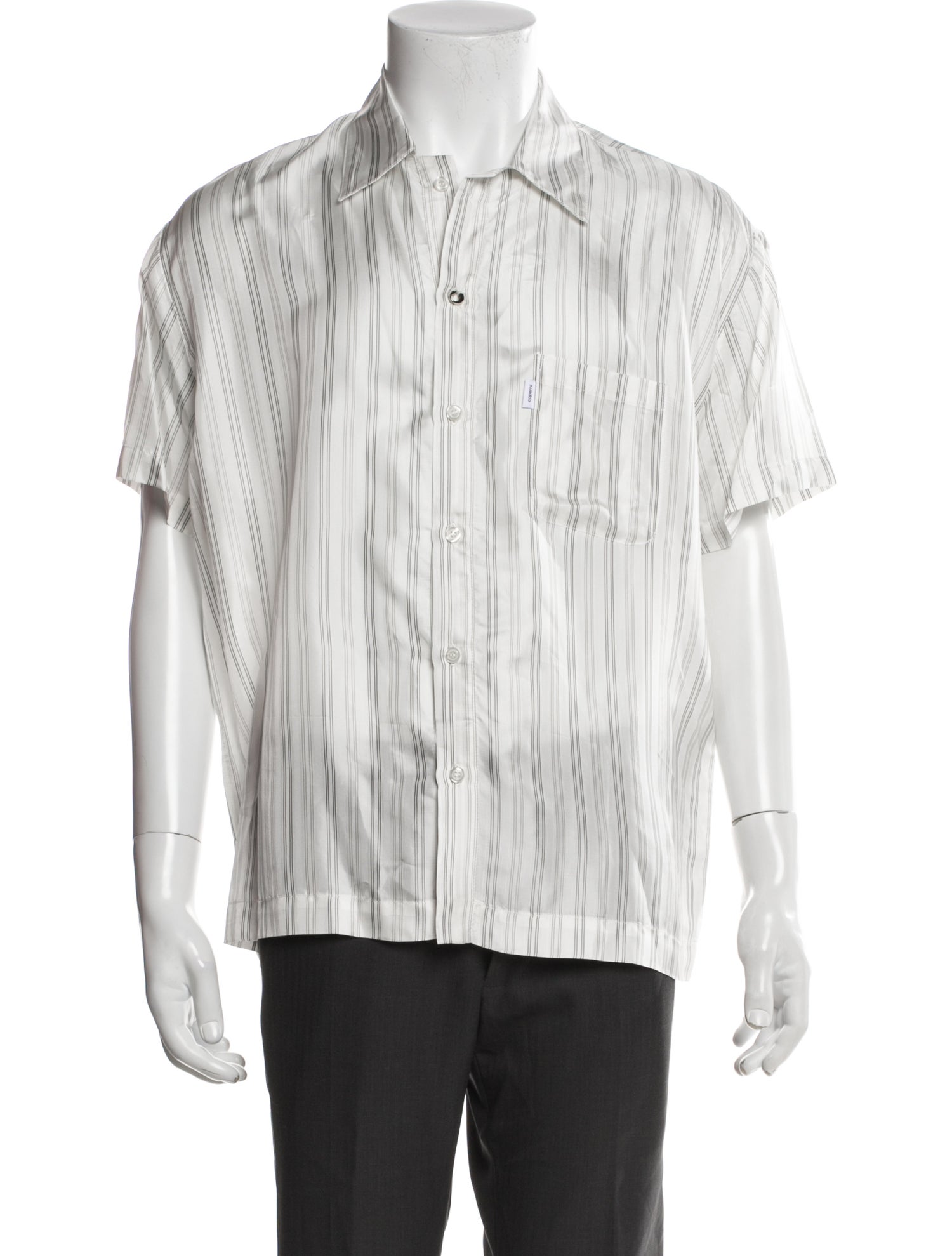 Coperni Striped Short Sleeve Shirt