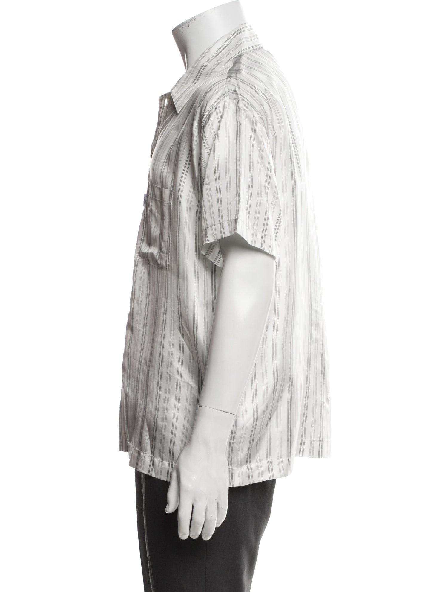 Coperni Striped Short Sleeve Shirt