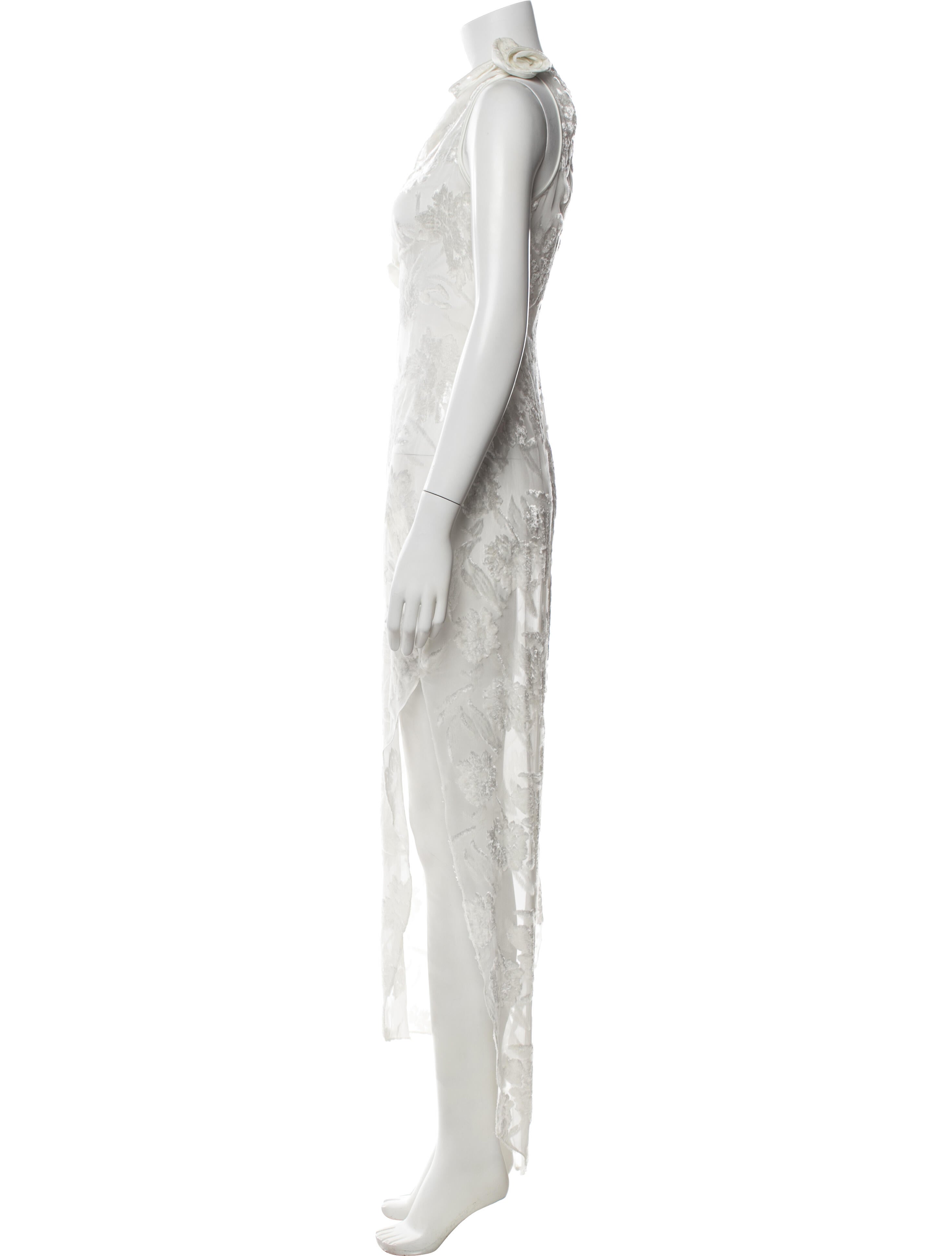 Coperni Floral Print Long Dress w/ Tags