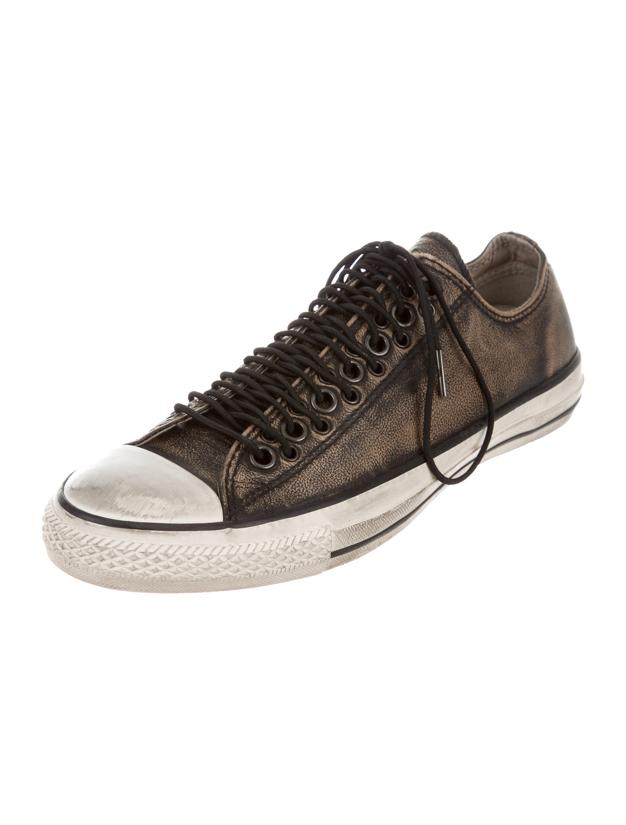 Converse by John Varvatos Distressed All Star Sneakers Brown Sneakers