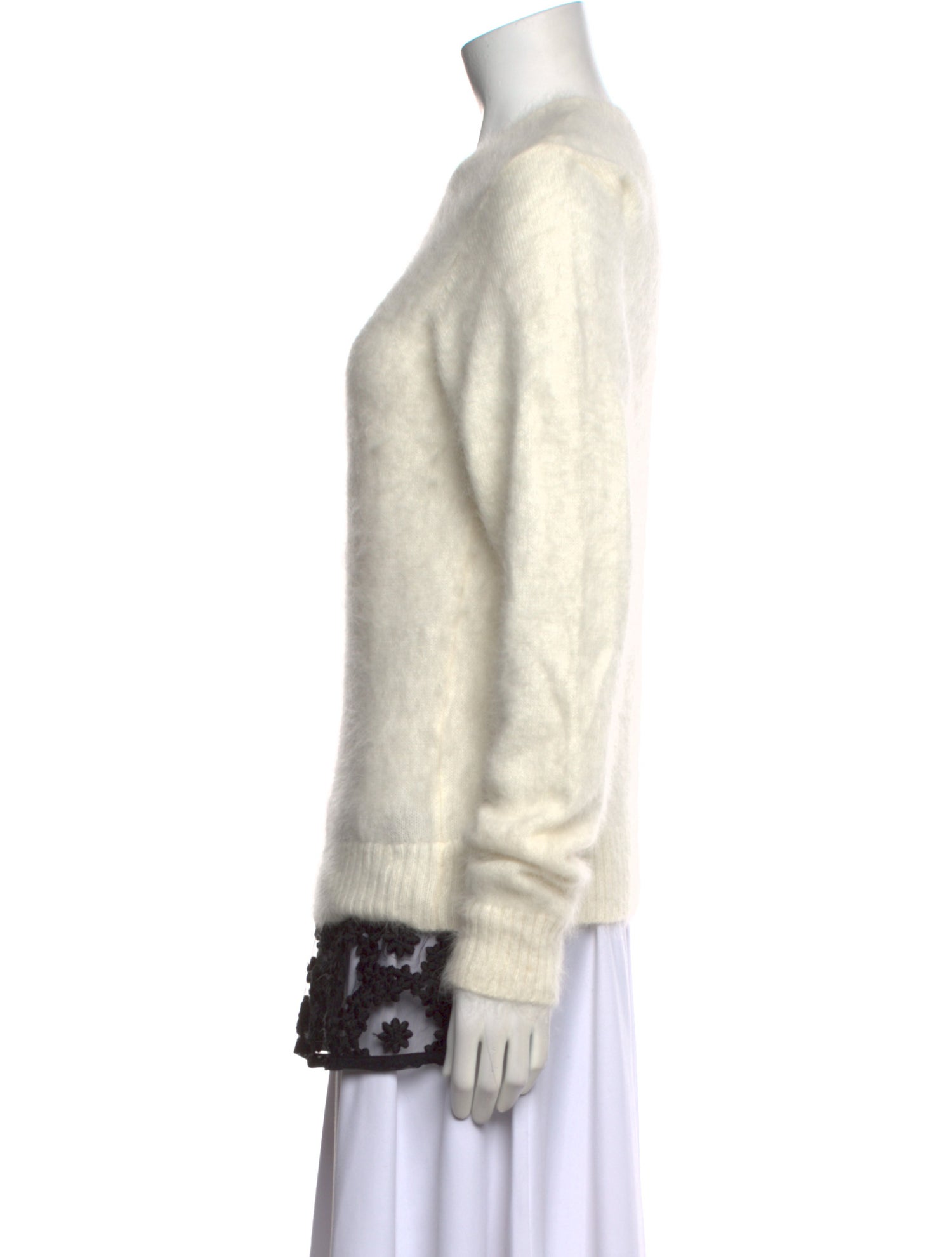 Comme des Garçons x Noir Kei Ninomiya Mohair Patterned Sweater