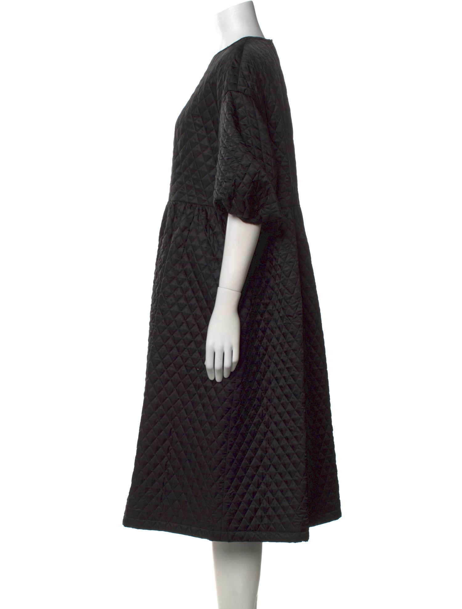 Comme des Garçons x Noir Kei Ninomiya Crew Neck Midi Length Dress w/ Tags
