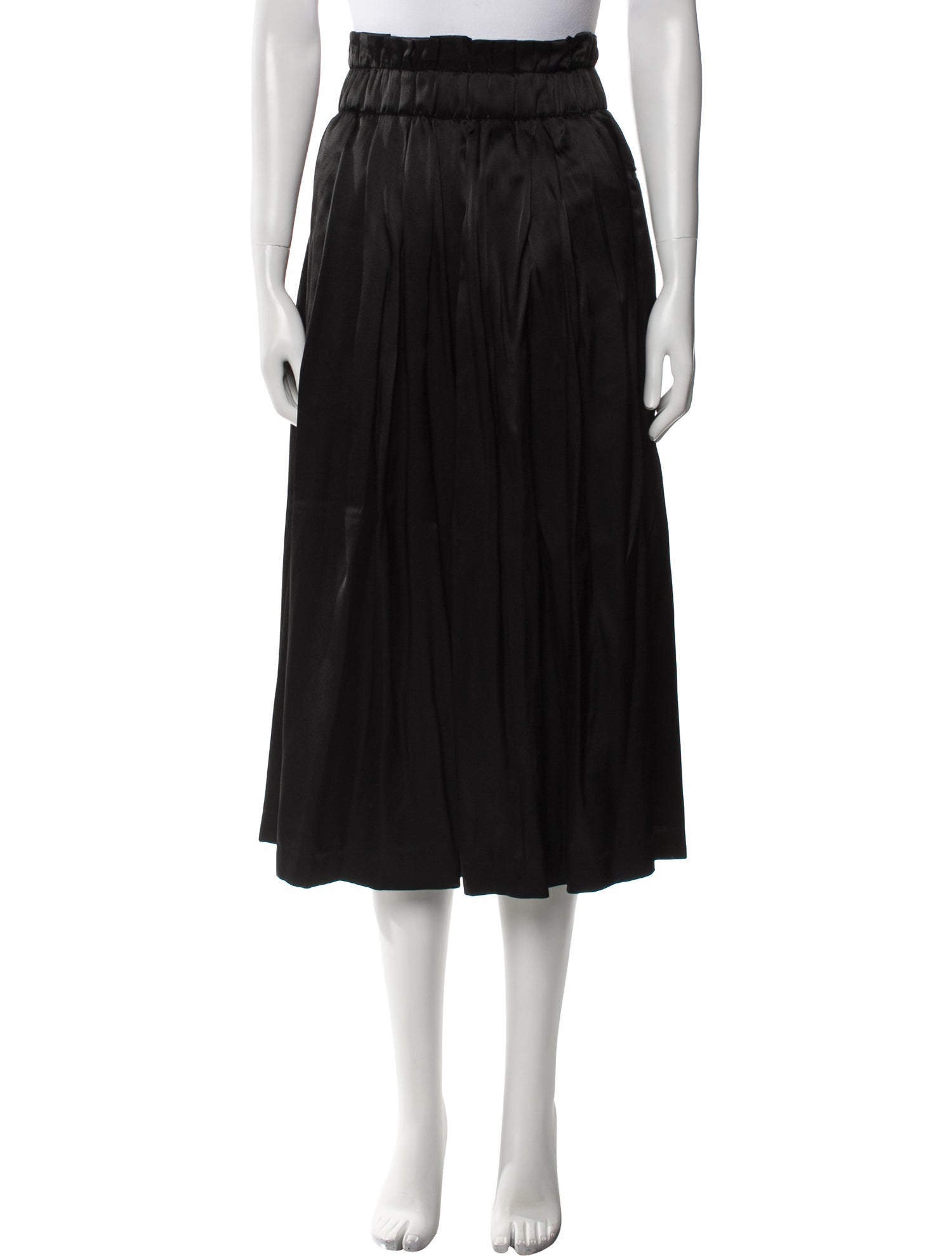 Comme des Garçons x Noir Kei Ninomiya Silk Wide Leg Pants w/ Tags