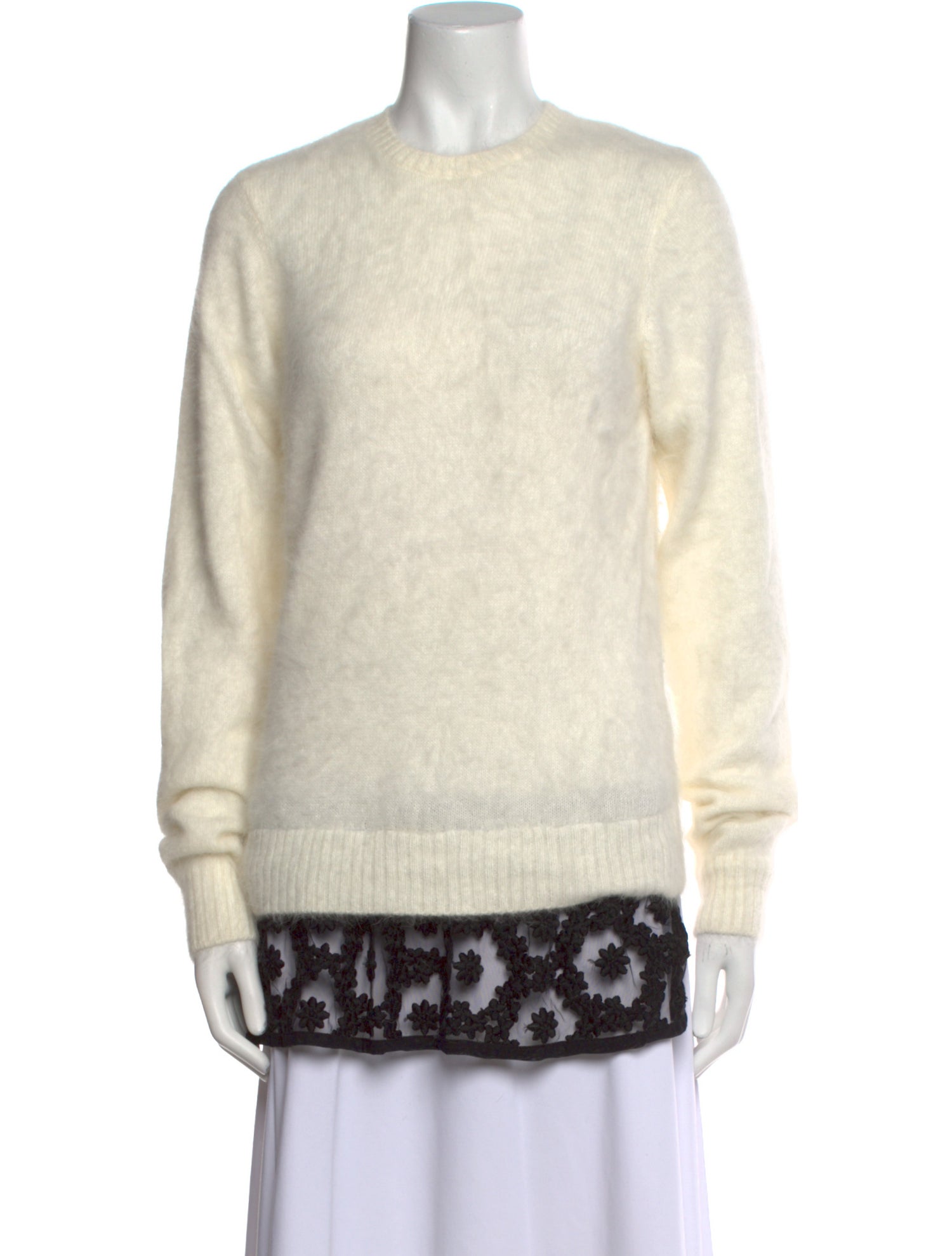 Comme des Garçons x Noir Kei Ninomiya Mohair Patterned Sweater