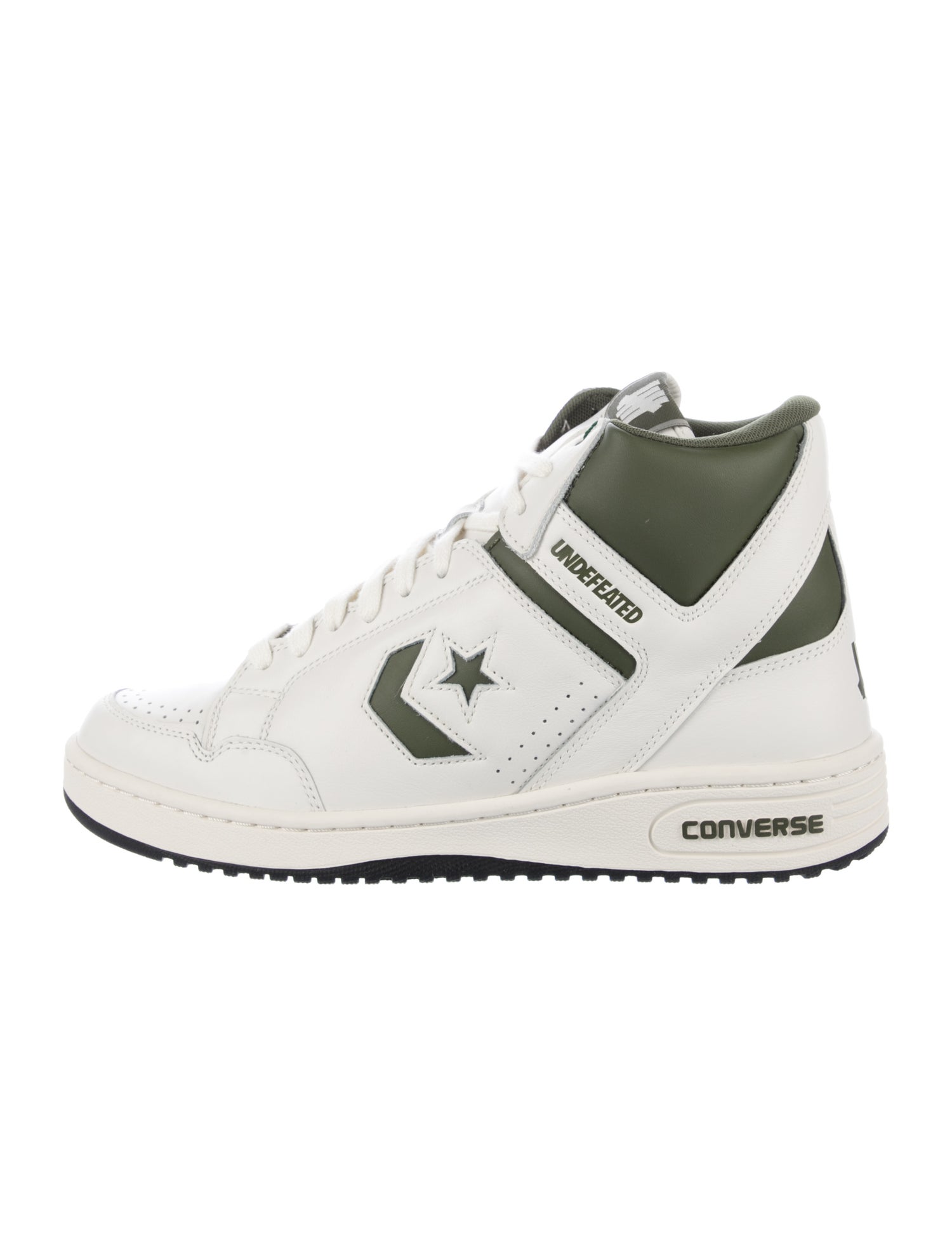 Converse x Undefeated Leather Colorblock Pattern Sneakers