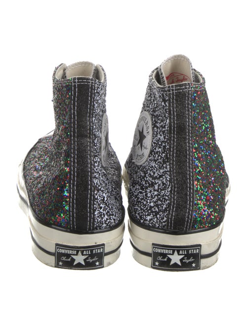 Converse Printed Glitter Accents Sneakers