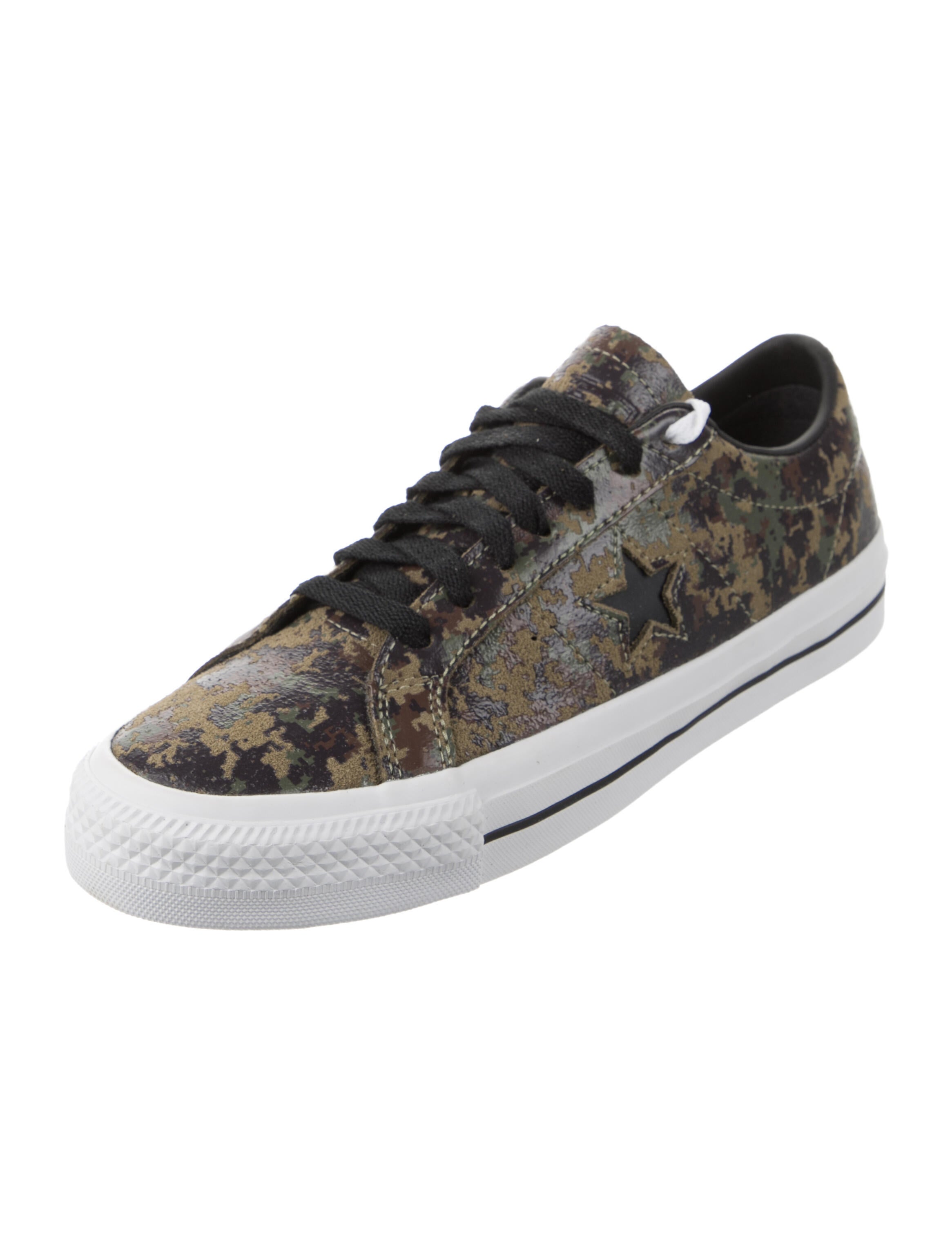Converse Suede Printed Sneakers w/ Tags