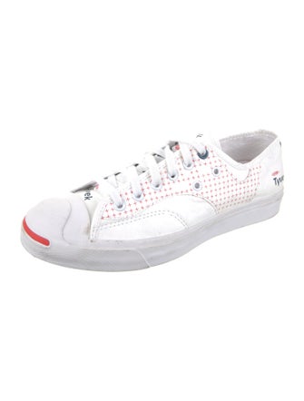 Converse Leather Printed Sneakers