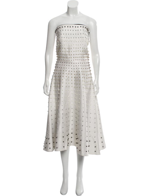 Esme Vie Sleeveless Midi Dress White
