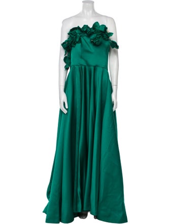 Esme Vie Strapless Long Dress