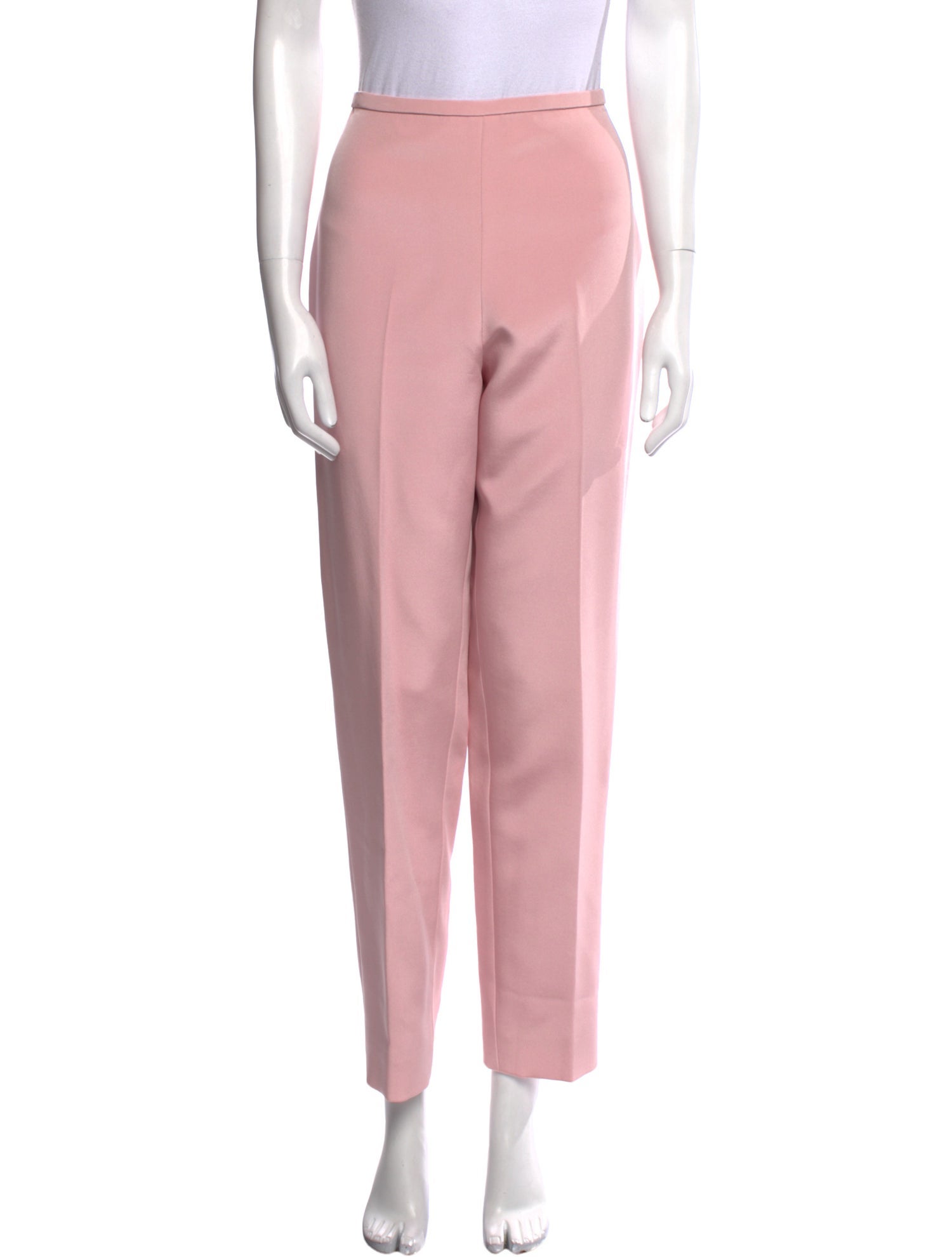 Esme Vie Silk Straight Leg Pants