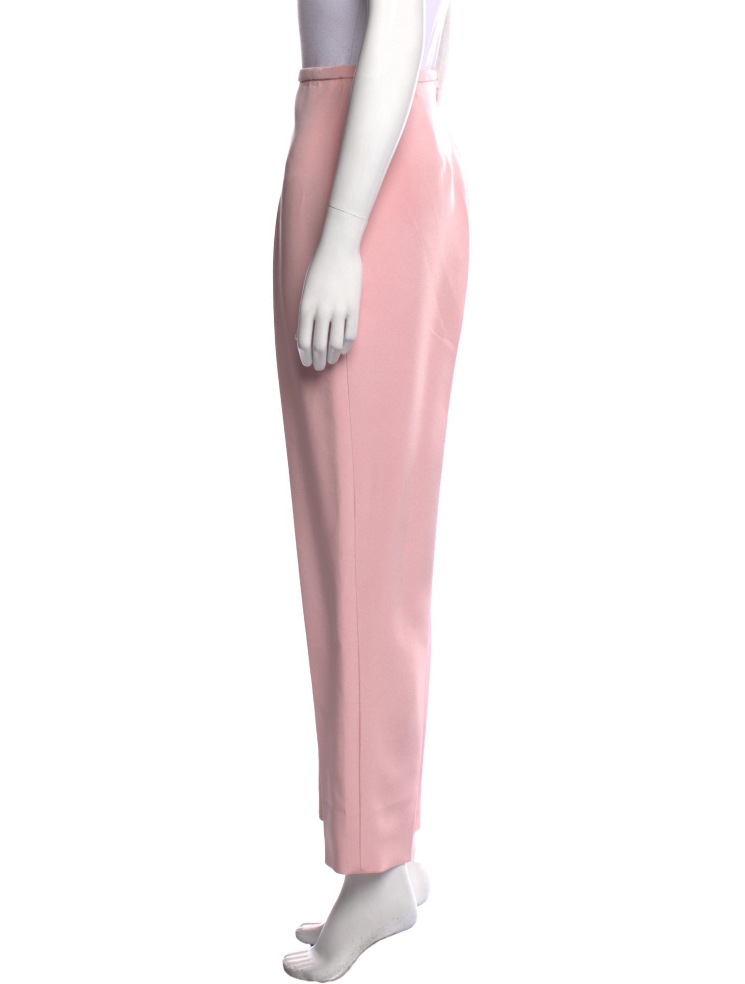 Esme Vie Silk Straight Leg Pants