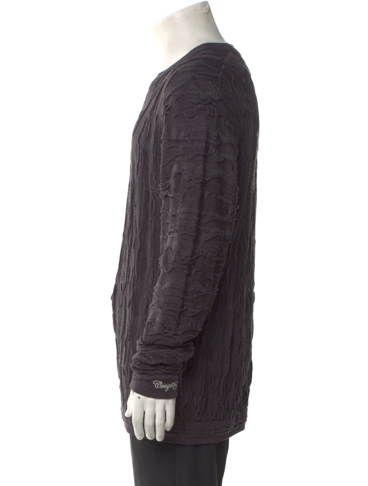 Coogi Crew Neck Long Sleeve Pullover